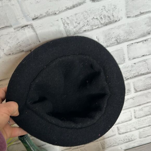 Vintage Wool Bowling Hat, Black - Picture 5 of 5